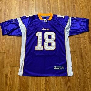 Jerry rice Vikings jersey size 54